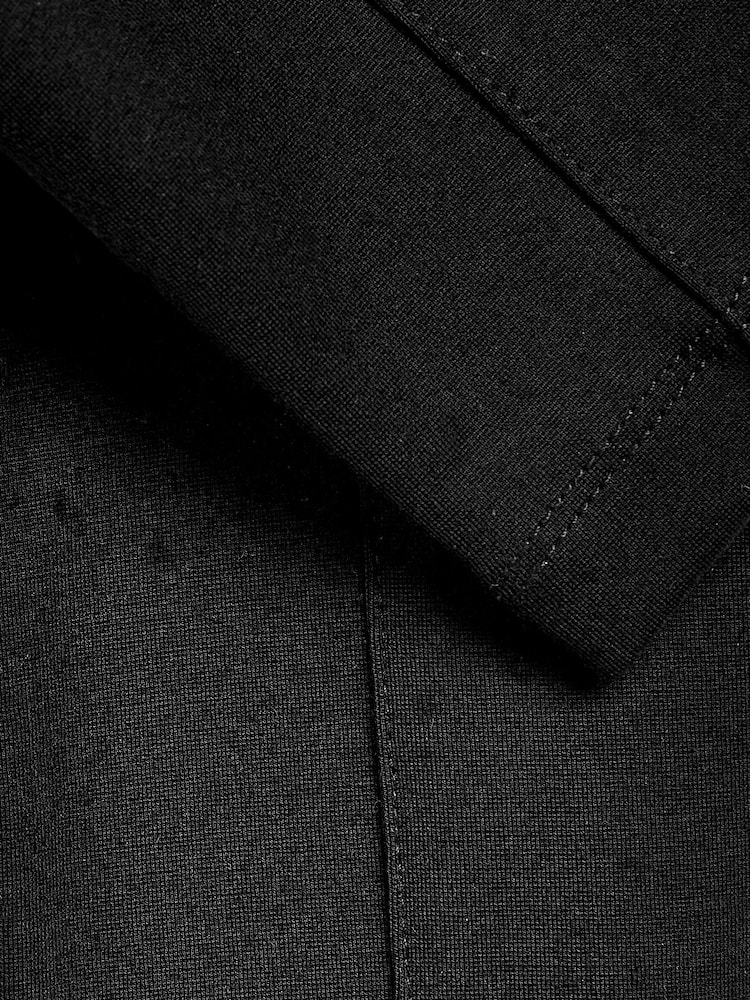Black Heavy Weight Stretch Leggings (3-16yrs) - Image 3 of 3
