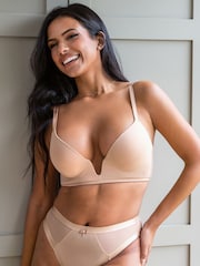 Natur - Pour Moi Definitions U Push-up-BH mit tiefem Rücken und Bügeln​​​​​​​ - Bild 3 von 4