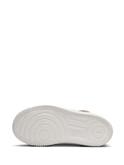 Nike Natural Sanddrift Little Kids Force 1 Low EasyOn Shoes - Image 9 of 12