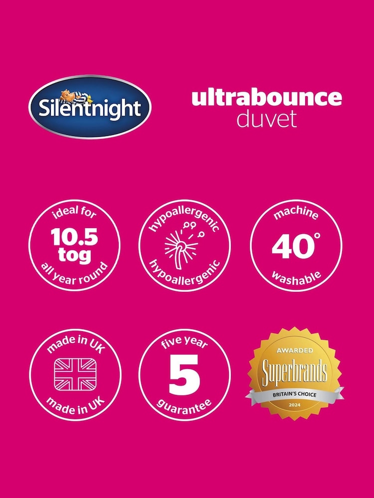 Silentnight Ultrabounce 10.5 Tog Duvet - Image 9 of 9