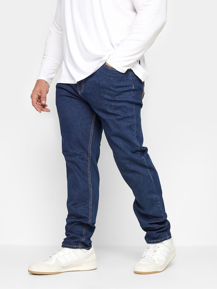 Hellblau - Badrhino Big & Tall Stretch-Leg-Jeans - Bild 1 von 3 Hellblau - Badrhino Big & Tall Stretch-Leg-Jeans - Bild 1 von 3