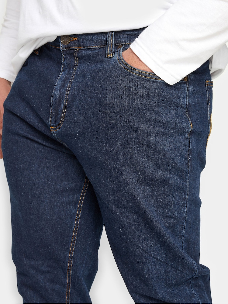 BadRhino Big & Tall Light Blue Stretch Leg Jeans - Image 3 of 3