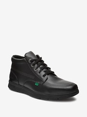 Kickers Black Kelland Leather Lace Boots - Image 2 of 5