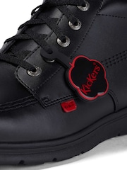Kickers Black Kelland Leather Lace Boots - Image 5 of 5