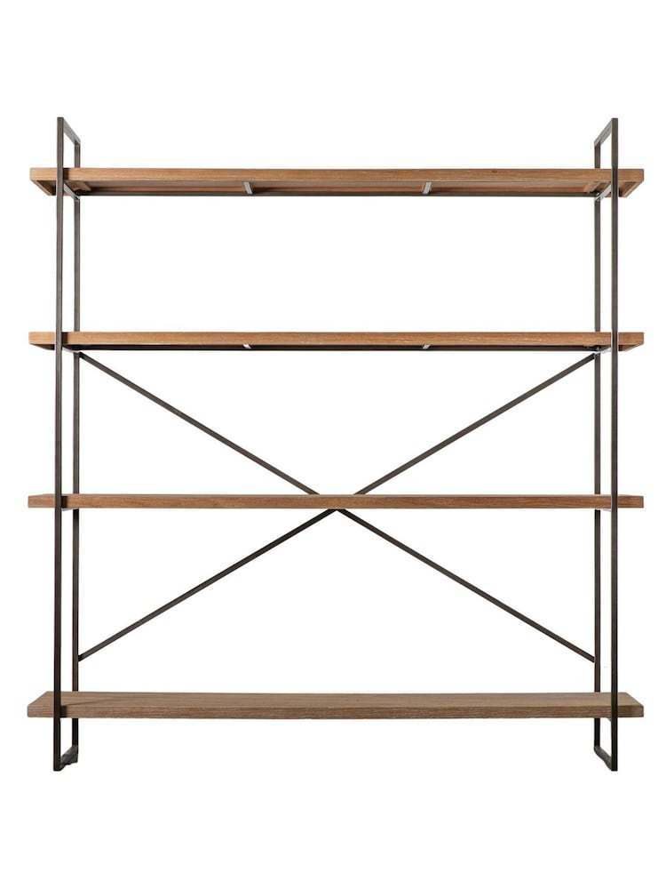 Gallery Home Light Wood Bartow Display Unit - Image 1 of 2