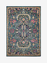 Blue Bright Kesha Oriental Rug - Image 6 of 6