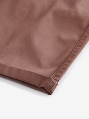 Pink Slim Fit Premium Laundered Stretch Chino Shorts - Image 7 of 10