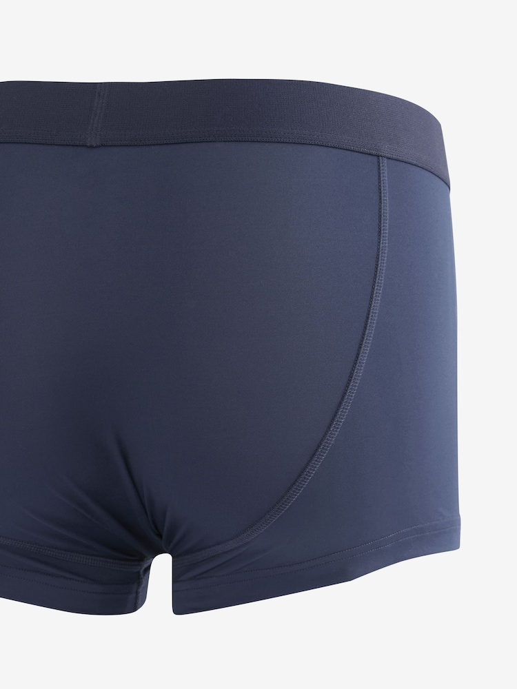 Grey/Navy Blue Signature Hipster Boxers - Image 7 of 7