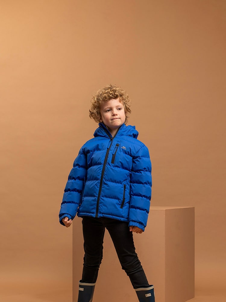 Trespass Blue Tuff Padded Jacket - Image 1 of 7