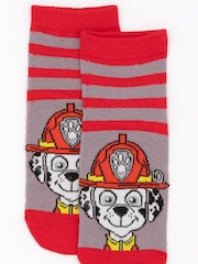 Vanilla Underground Yellow Paw Patrol Multicoloured Boys Multi-Character Face Graphic Calf Socks Set of 5 - Image 5 of 5