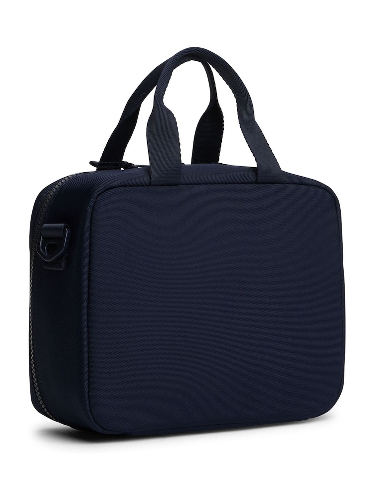 Tommy Hilfiger Blue Essential Flag Lunch Bag - Image 2 of 5 Tommy Hilfiger Blue Essential Flag Lunch Bag - Image 2 of 5
