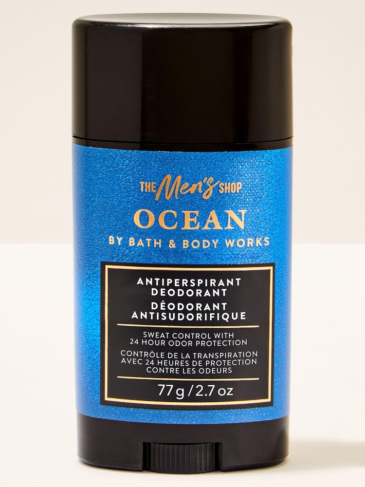 Bath & Body Works Ocean Men Antiperspirant Deodorant 77g - Image 1 of 2 Bath & Body Works Ocean Men Antiperspirant Deodorant 77g - Image 1 of 2