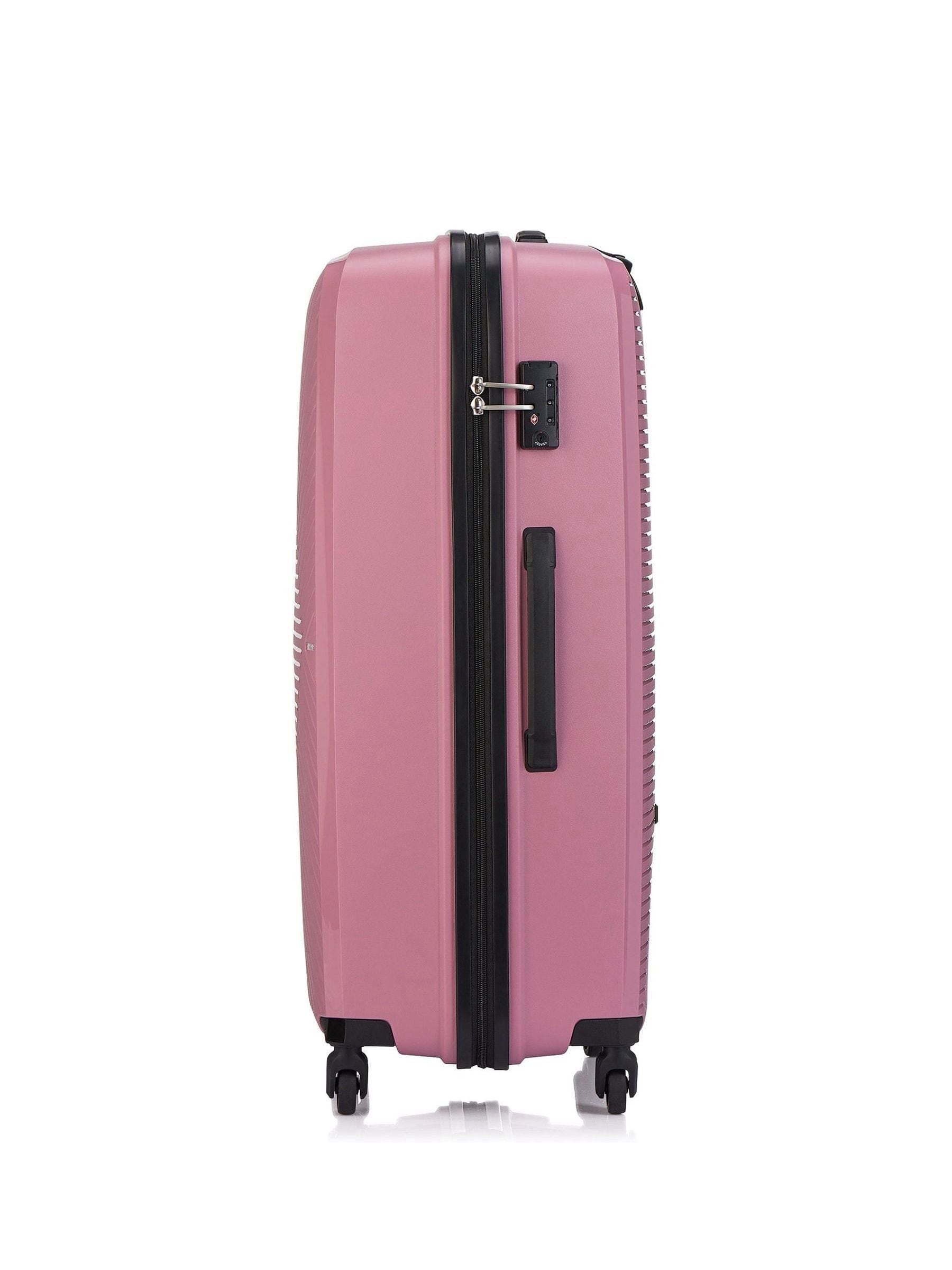 Rose pink suitcase on sale