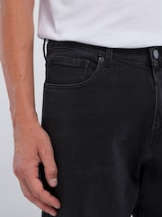 Replay Black Sandot Regular Tapered Jeans - Image 4 of 5