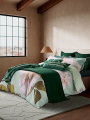 Ted Baker Green Wake Me For Champagne Cushion - Image 2 of 5