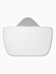MORI Kids Hooded Organic Cotton White Towel - Image 2 of 3