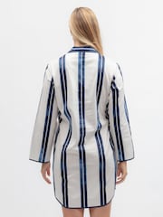 Cyberjammies Blue Printed Stripe Nightshirt - Image 3 of 4