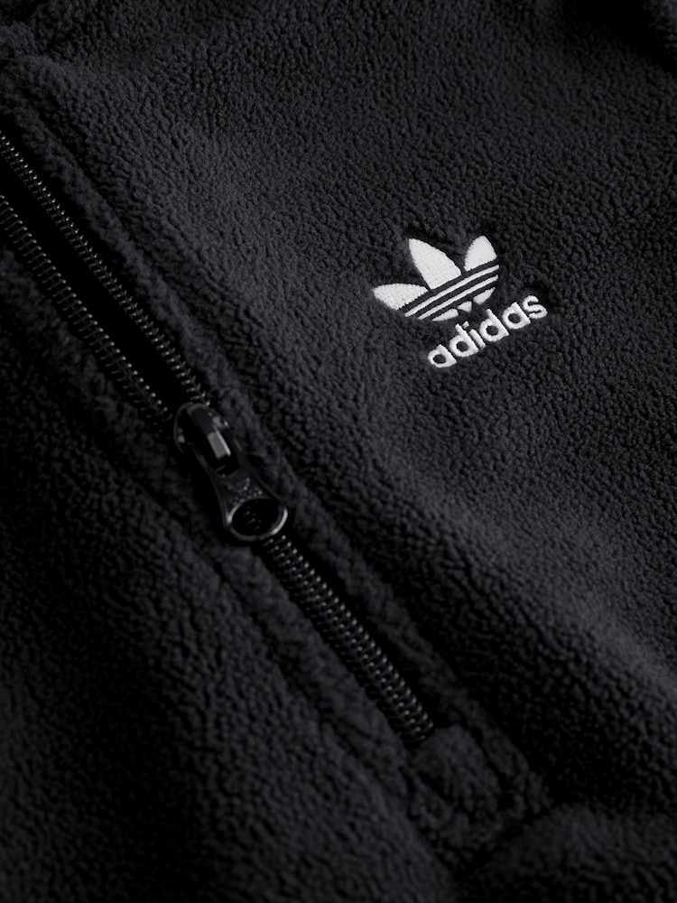adidas Originals Black Junior Fleece - Image 4 of 4