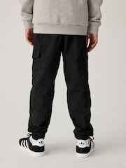 adidas Originals Black Kids Cargo Tracksuit Bottoms - Image 2 of 6