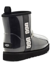 UGG Black Clear Logo Mini Boots - Image 4 of 6