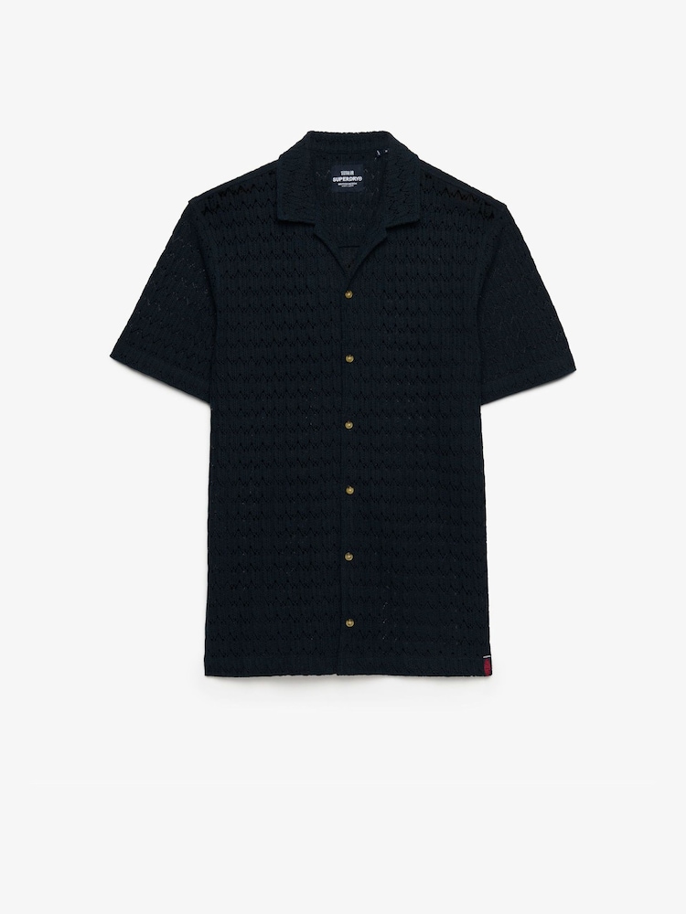 Superdry 針織紋理襯衫 - 圖片 6，共 6