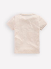 Boden Natural Linear Stitch T-Shirt - Image 3 of 4