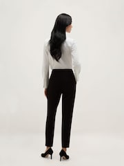Hobbs Black Petite Lea Slim Trousers - Image 2 of 5