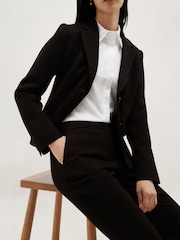 Hobbs Black Petite Lea Slim Trousers - Image 3 of 5
