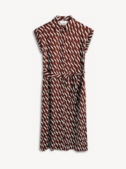 Hobbs Brown Petite Kalinda Dress - Image 5 of 5