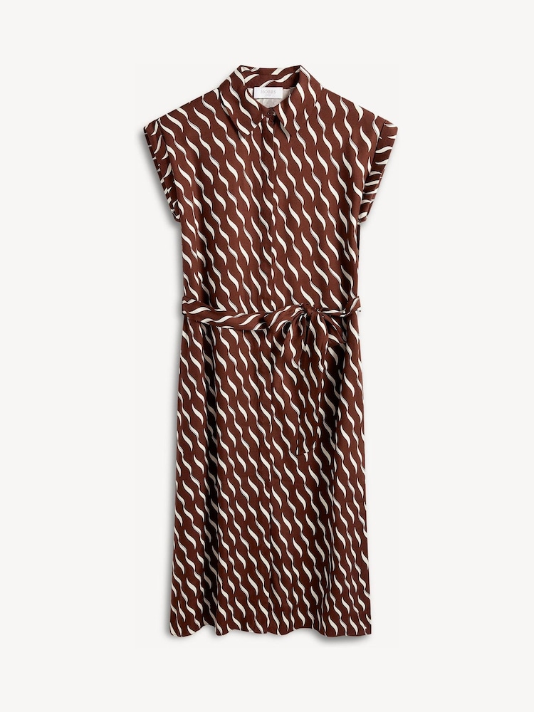 Hobbs Brown Petite Kalinda Dress - Image 5 of 5