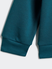 adidas Originals Green Kids Adicolor Hoodie Set - Image 7 of 8