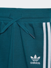 adidas Originals Green Kids Adicolor Hoodie Set - Image 8 of 8