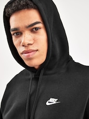 Nike Black Club Pullover Hoodie - Image 3 of 6