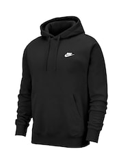 Nike Black Club Pullover Hoodie - Image 4 of 6