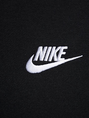 Nike Black Club Pullover Hoodie - Image 6 of 6