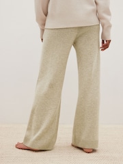 Natural Cashmere Mix Joggers - Image 3 of 8