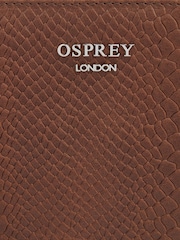 بني - كيس​​​​​​​ جلد The Nevada من Osprey London - صورة 3 من 3