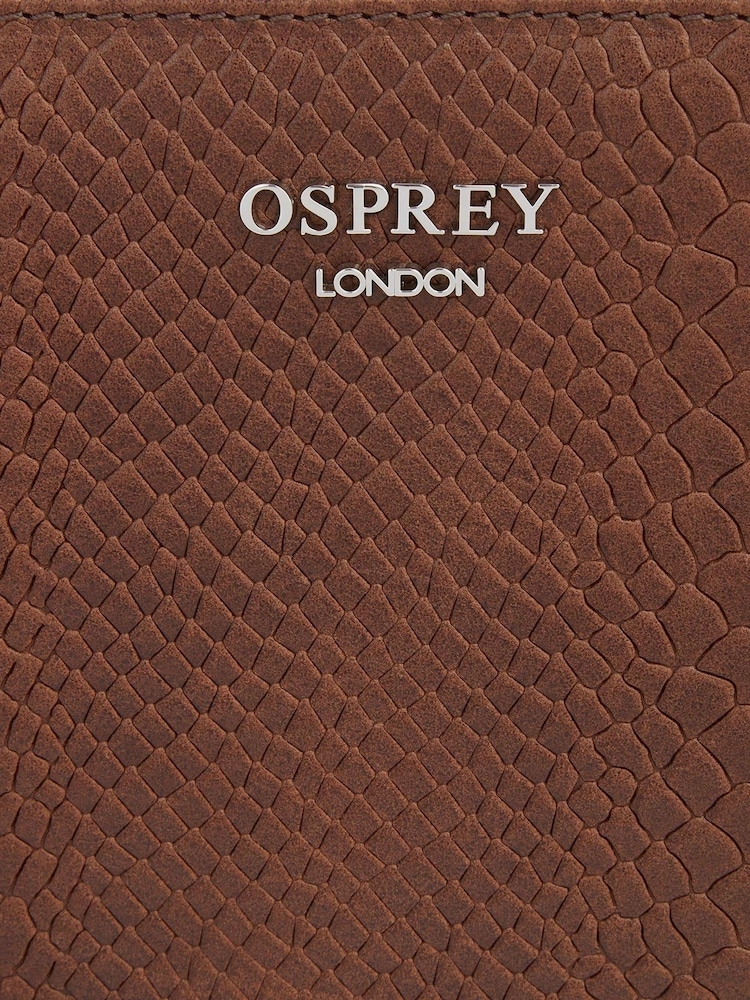 بني - كيس​​​​​​​ جلد The Nevada من Osprey London - صورة 3 من 3