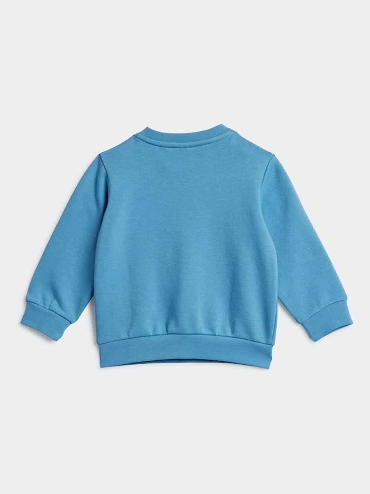 adidas Blue Kids Crew Set - Image 3 of 7