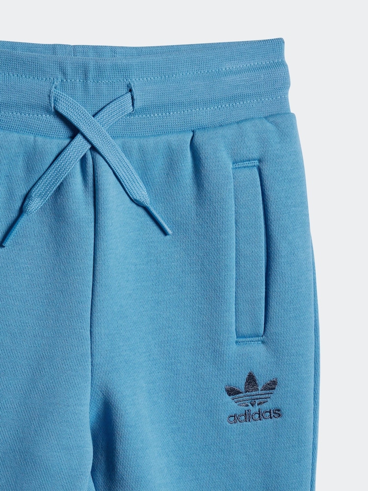 adidas Blue Kids Crew Set - Image 4 of 7