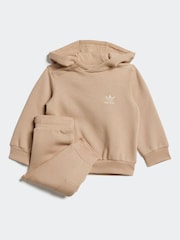 adidas Beige Hoodie Set - Image 1 of 1