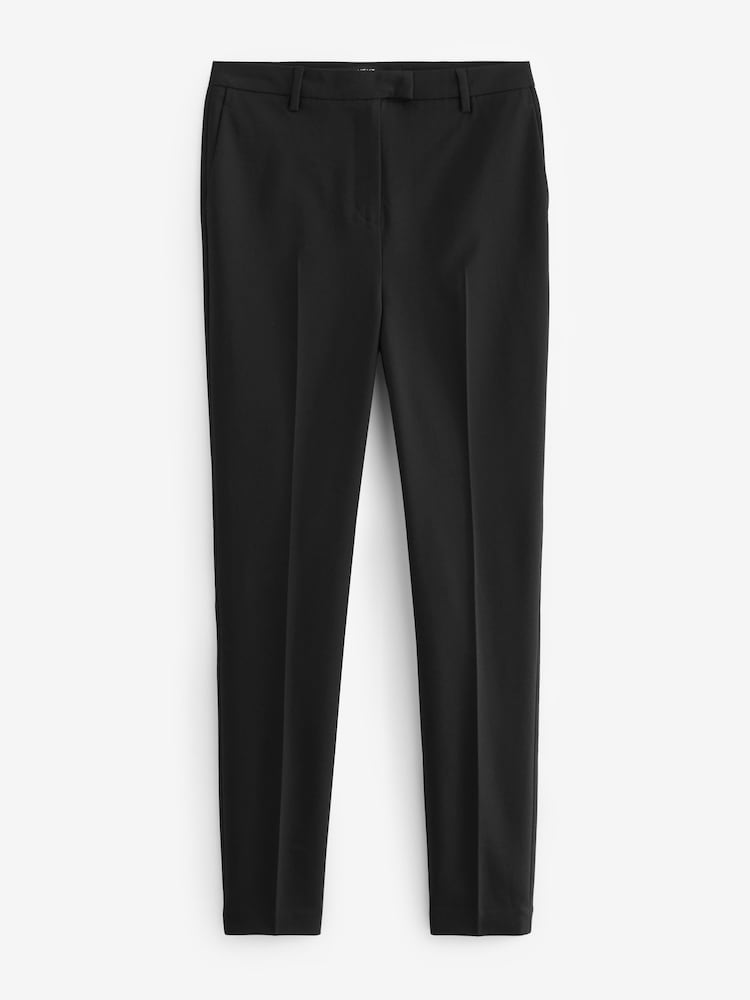Black Tailored Stretch Skinny Trousers - Image 6 of 7