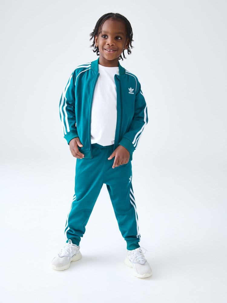 adidas Green SST Tracksuit - Image 1 of 4 adidas Green SST Tracksuit - Image 1 of 4