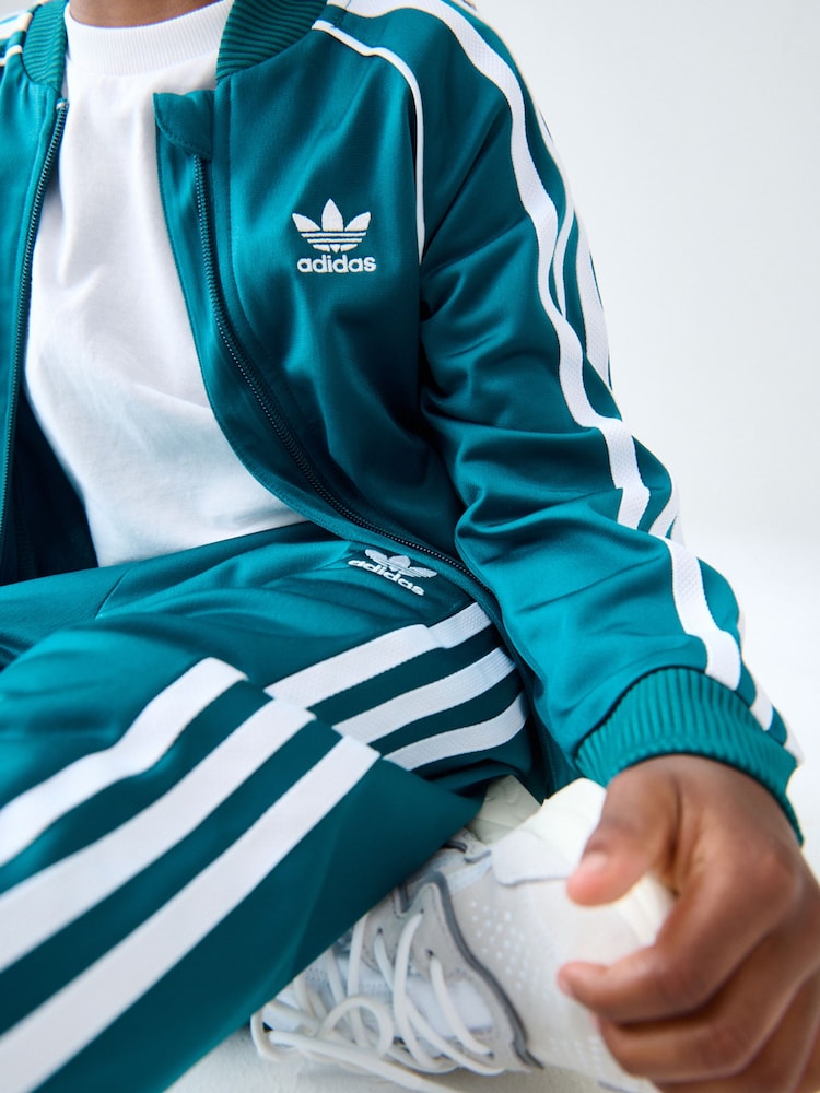 adidas Green SST Tracksuit - Image 4 of 4 adidas Green SST Tracksuit - Image 4 of 4
