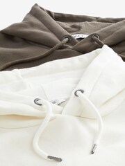 Ecru/Brown 2 Pack Hoodies - Image 9 of 10