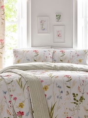 Juego de funda de edredón y funda de almohada con estampado primaveral de flores Glade de Dreams & Drapes - Imagen 1 de 1