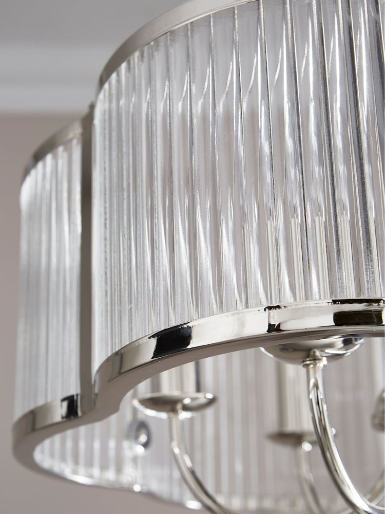 Chrome Ashdown 6 Light Chandelier Ceiling Light - Image 2 of 7