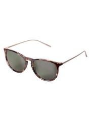 PILGRIM Green Turtle Vanille Sunglasses - Image 2 of 2