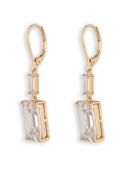 Lauren Ralph Lauren Crystal Double Drop Earrings - Image 2 of 3