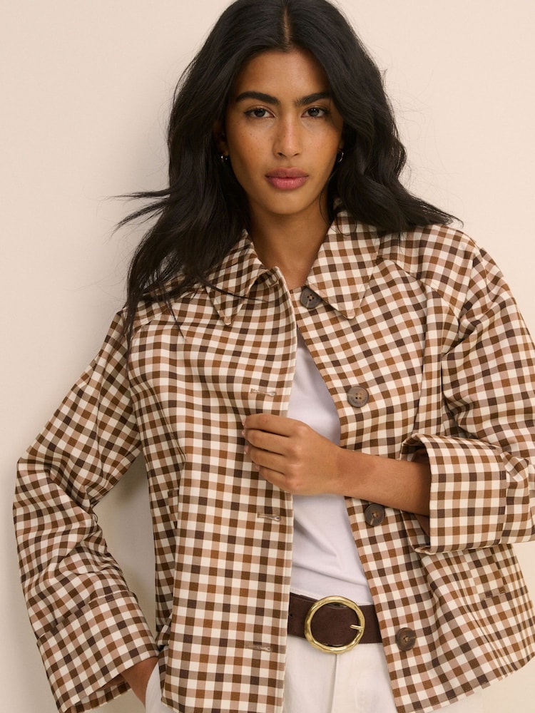 Nobodys Child Gingham Oyanti Swing Jacket - Obrázek 5 z 5